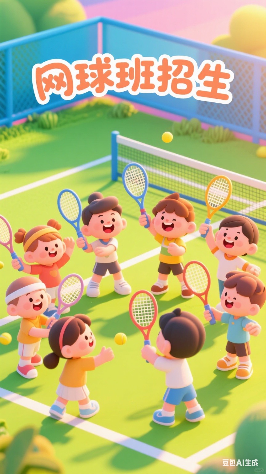 快樂地學習網球